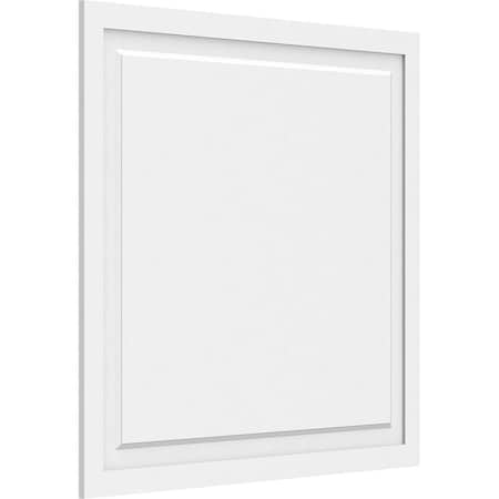 Ekena Millwork Harrison Raised Panel Decorative Wall Panel, 40"W x 38"H x 5/8"P WALP40X38X062HAR